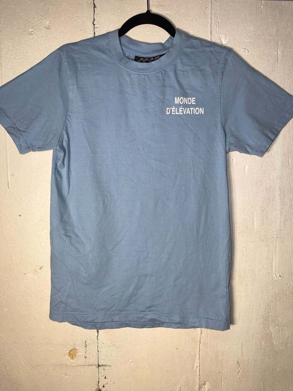 Rebel Vengeance Light Blue Monde D'Élévation Snake Graphic T-Shirt - Picture 2 of 5